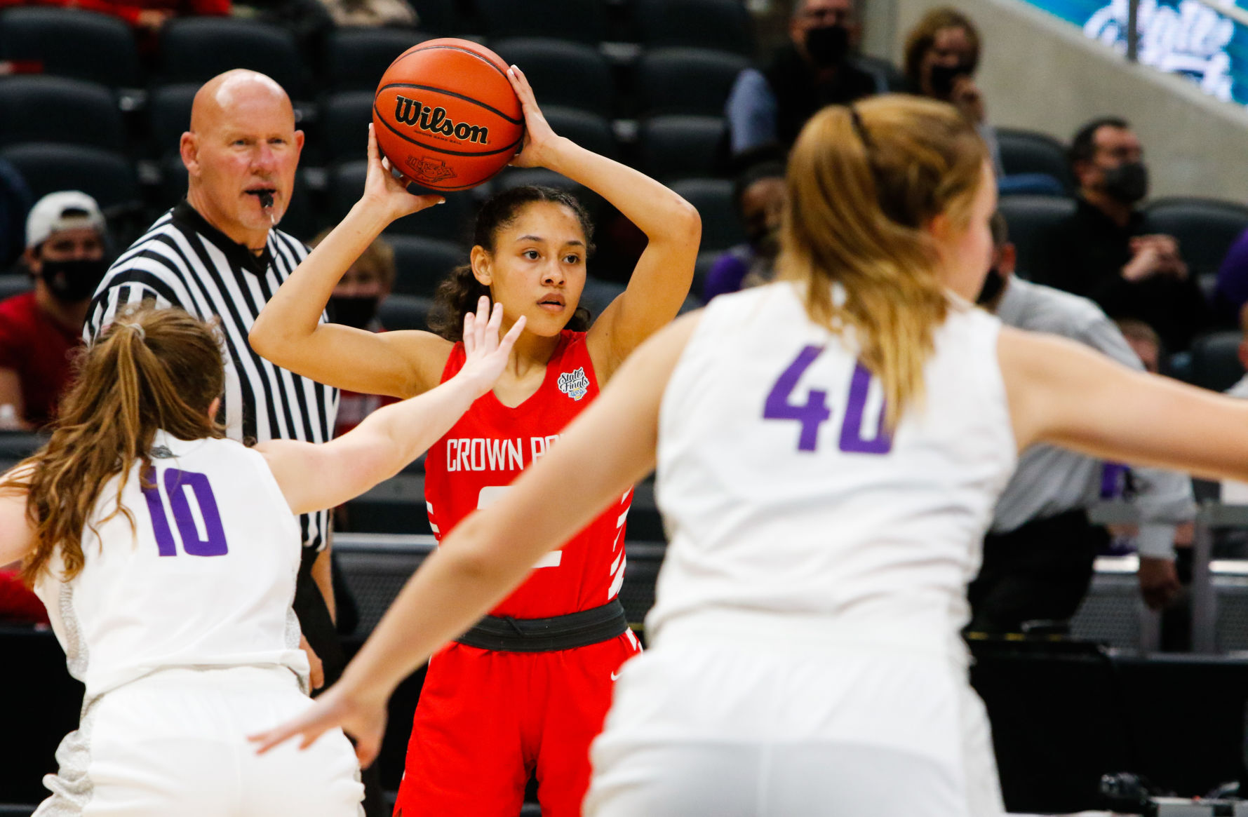 Gallery: 4A girls basketball state final - Crown Point vs. Brownsburg